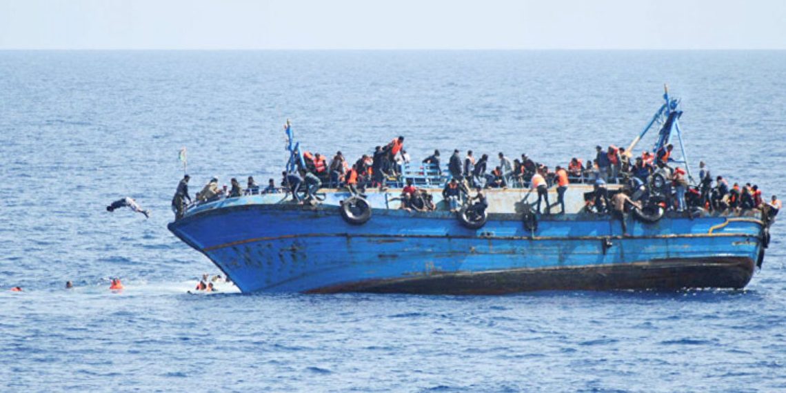 الجيش الوطني: إنقاذ 487 مهاجرا غير شرعي