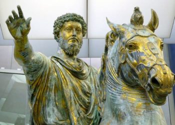 روما/ايطاليا- التمثال الفروسي الأشهر والوحيد في العالم الذي يصلنا من روما القديمة