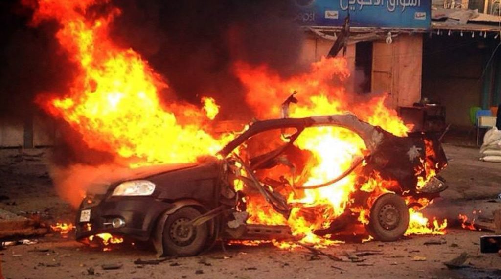 جراء إنفجار سيارة مفخخة : سقوط عشرات القتلى والجرحى بالبصرة