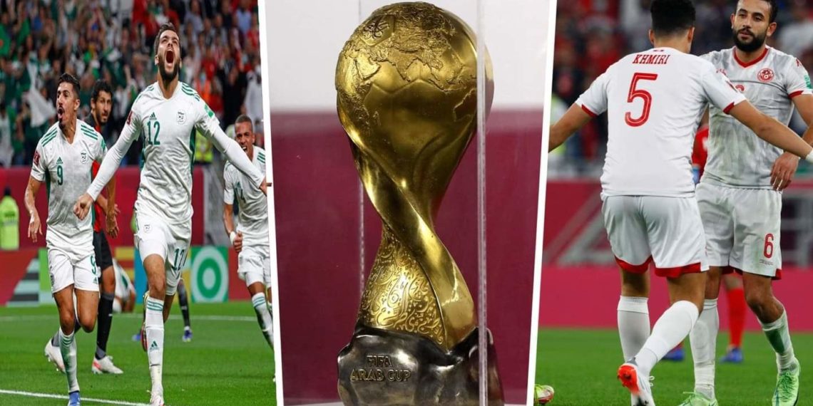 اليوم نهائي كاس العرب فيفا 2021: تونس من اجل اللقب الثاني والجزائر تطارد لقبها الاول