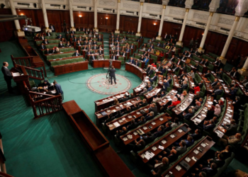 إحتفالا بالذكرى الثامنة لختم الدستور: البرلمان التونسي ينظم إجتماعا عن بعد لأول مرة منذ تعليق مهامه