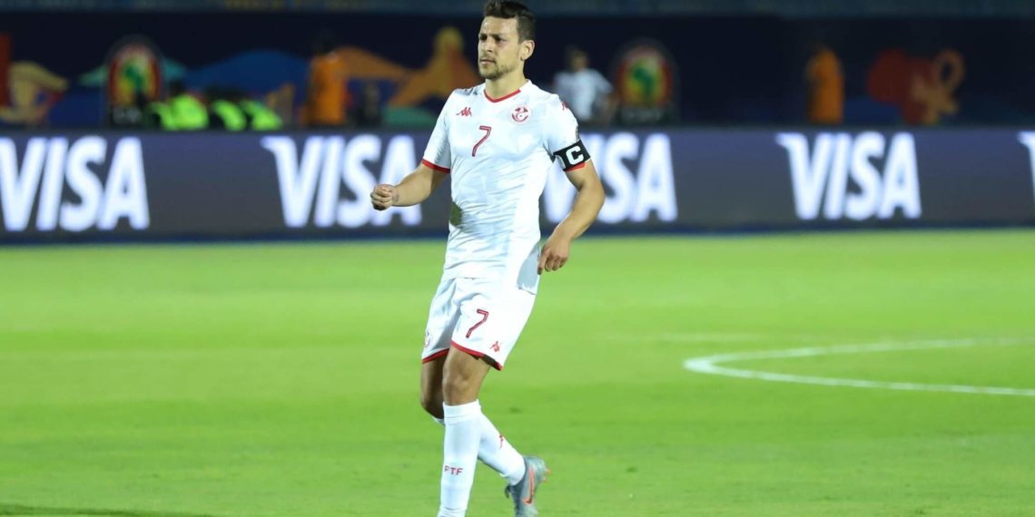 المساكني يتدرب منفردا في تحضيرات تونس لمواجهة موريتانيا