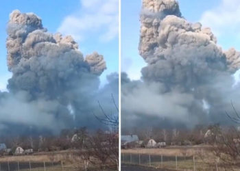 مقتل خمسة أشخاص في سقوط طائرة عسكرية بأوكرانيا