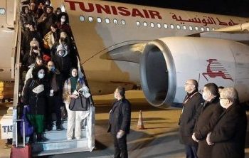 وصول طائرتي إجلاء لتونسيين من أوكرانيا فجر اليوم
