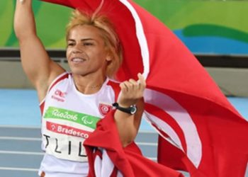 روعة التليلي تحرز ذهبية رمي القرص في بطولة فزاع