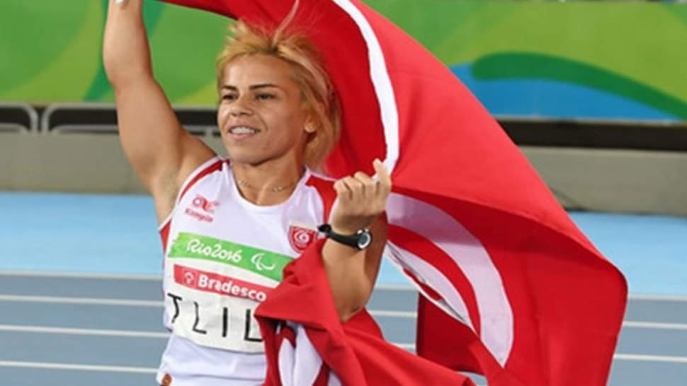 روعة التليلي تحرز ذهبية رمي القرص في بطولة فزاع