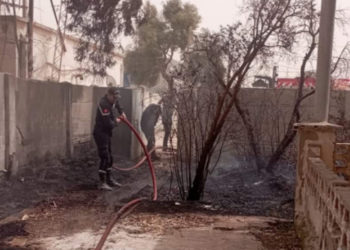 الحامة: فتح محضر في حادثة “إضرام النار عمداً”