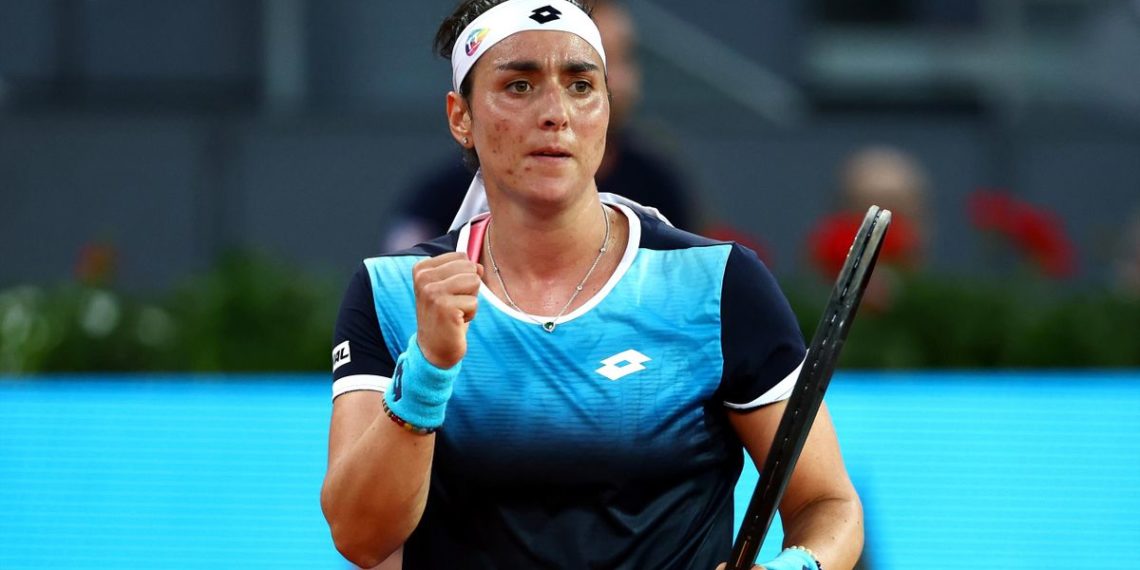 بعد كسبها للقب دورة مدريد أنس جابر الأولى عربيا وإفريقيا الفائزة ببطولة ماسترز