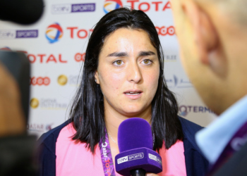 بسبب الإصابة: أنس جابر تغادر مسابقة الزوجي في دورة إيستبورن