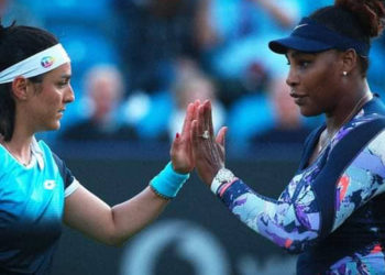 تأهل الثنائي انس جابر وسيرينا وليامز لربع نهائي بطولة ايستبورن الزوجي