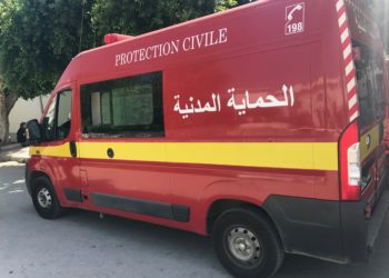 حريق في مبنى الكوليزي بالعاصمة