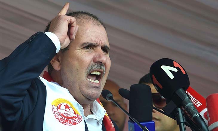 الطبوبي ينفي وجود مخطط لغلق مقرات الإتحاد ووضع قياداته تحت الإقامة الجبرية