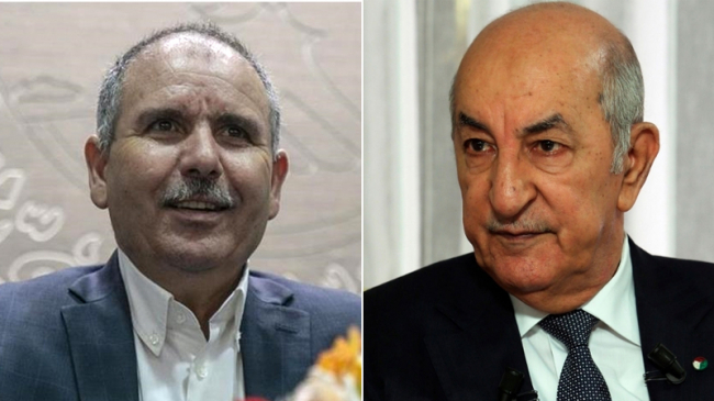 عبد المجيد تبون يستقبل نور الدين الطبوبي