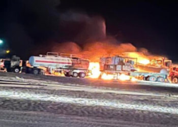 وفاة مواطن تونسي اثر انفجار بئر نفط في ليبيا