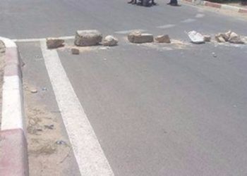 نابل-إحتجاجا على تردي البنية التحتية: أهالي غرمان يغلقون الطريق الجهوية