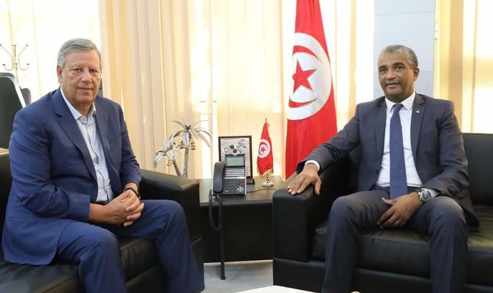 وزير الشباب والرياضة يستقبل حمدي المؤدب