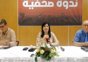 عبير موسي: “لن نشارك في خدعة الإنتخابات التشريعية” و”سنسقط رئيس الجمهورية قيس سعيد”