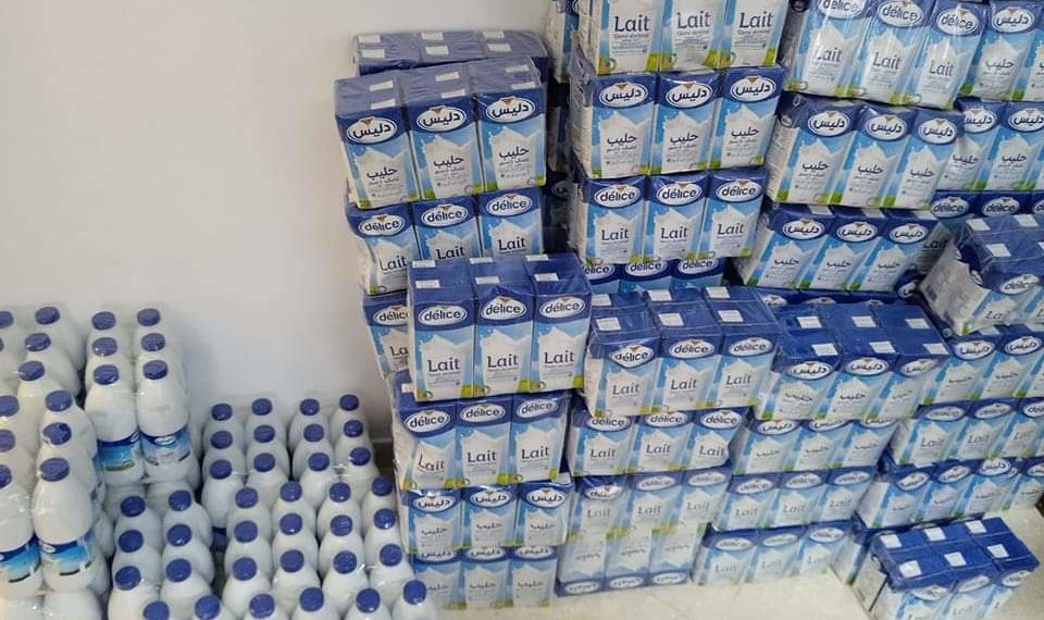 حي الخضراء: حجز 676 لترا من الحليب المعقّم