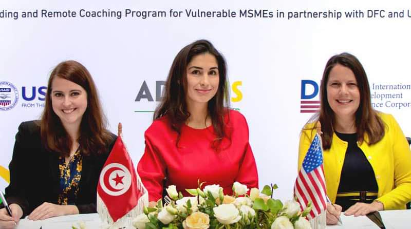 أدفانس تونس والوكالة الأمريكية للتنمية يوقعان على برنامج قروض لفائدة المؤسسات الصغرى والمتوسطة
