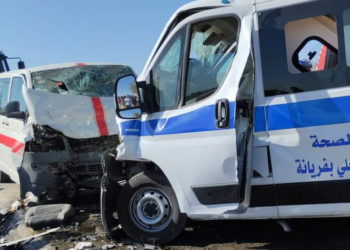 اصطدام سيارة إسعاف بـ’لواج’ في سبيطلة: وفاة ثلاثة أشخاص من بينهم رضيع