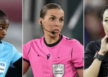 ثلاث سيدات يشاركن في تحكيم مباريات المونديال لأول مرة في التاريخ