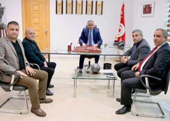 بعد العودة من قطر:  الجريء يترأس اجتماعا بمقر الجامعة