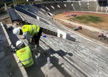 مدير عام الحي الرياضي ينفي توقف أشغال إعادة تهيئة ملعب المنزه