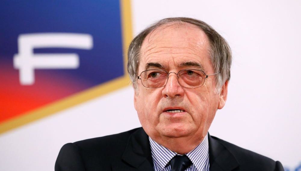 تعليق مهام رئيس الاتحاد الفرنسي لكرة القدم نويل لوغريت بعد اجتماع طارئ