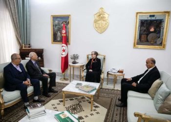 الوضع الاقتصادي والاجتماعي: محور لقاء بودن بالأمين العام لاتحاد عمال تونس