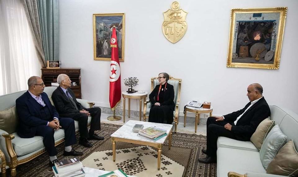 الوضع الاقتصادي والاجتماعي: محور لقاء بودن بالأمين العام لاتحاد عمال تونس