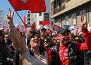 اليوم: وقفة احتجاجية  للدستوري الحر أمام مقر بعثة الاتحاد الأوروبي تعبيرا عن رفض التدخل الخارجي في تونس