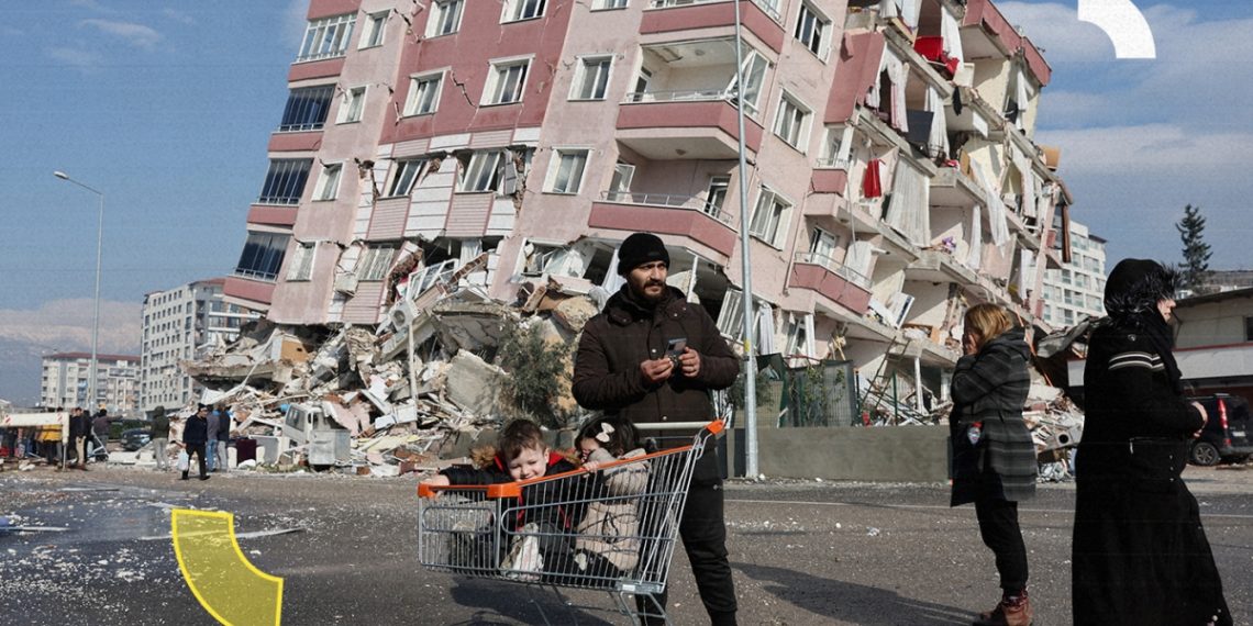 زلزالان بقوة 6.4 و5.8 درجات يضربان ولاية هاتاي جنوبي تركيا