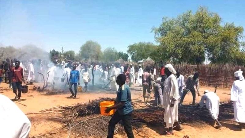 حرائق السودان الغامضة: ما سر نيران عمودية خرجت من باطن الأرض والتهمت عشرات المنازل في دارفور؟
