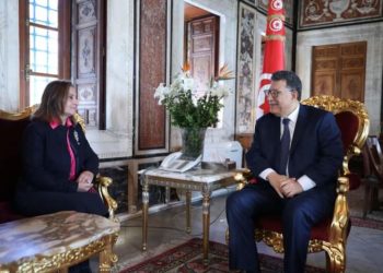 رئيس مجلس نواب الشعب يستقبل رئيسة الاتحاد الوطني للمرأة التونسية