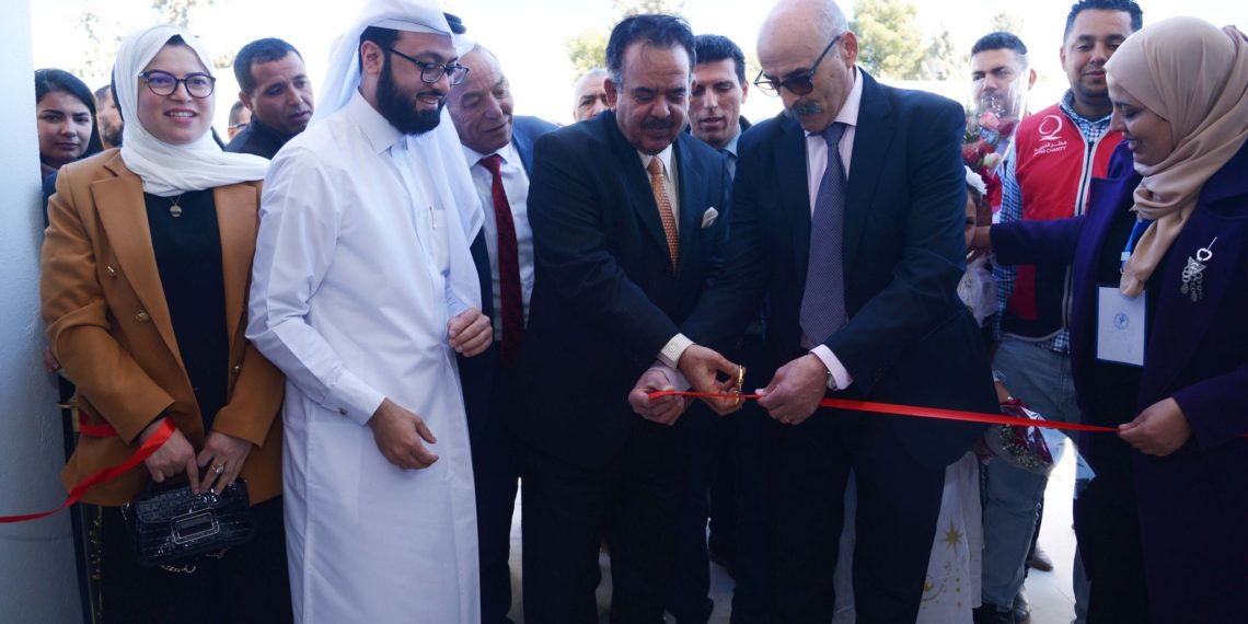 قطر الخيرية تفتتح مركزا لتعليم ذوي الاحتياجات الخصوصية في تالة من ولاية القصرين