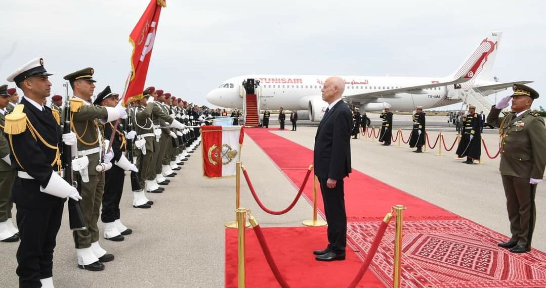 قيس سعيّد يتوجه للمملكة العربية السعودية للمشاركة في القمة العربية