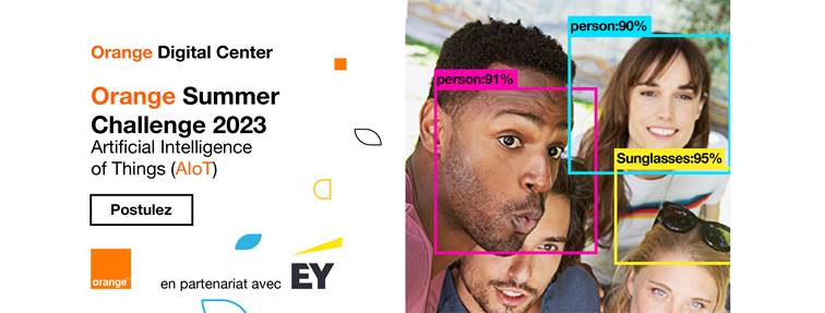 فتح باب التسجيل للمشاركة في الدورة 13 للمسابقة السنوية Orange Summer Challenge: مركز أورنج للتطوير الرقمي والإبتكار وشركة EY تونس لدعم مشاريع الطلبة حول موضوع الذكاء الاصطناعي للأشياء