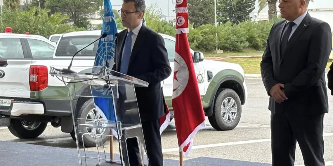 82 سيارة هبة لتونس من إيطاليا لمراقبة الحدود ومكافحة الاتجار بالبشر