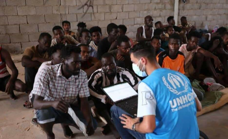 وزارة الداخلية الليبية تؤكد عبور 81 مهاجرا  إفريقيا من الحدود التونسية لليبيا