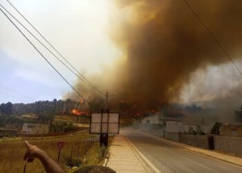 حريق ملولة: وزارة التجهيز أعدت كافة الآليات لإخماد النيران