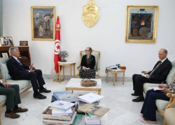 رئيسة الحكومة تستقبل السفير الفرنسي بتونس بمناسبة انتهاء مهامه