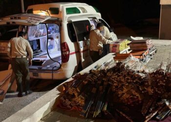 هرڨلة: ضبط سيارة إسعاف قادمة من دولة مجاورة محملة بشماريخ تقدر قيمتها بحوالي 148 ألف دينار