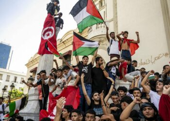 باخرة مساعدات من التونسيين بفرنسا لغزة