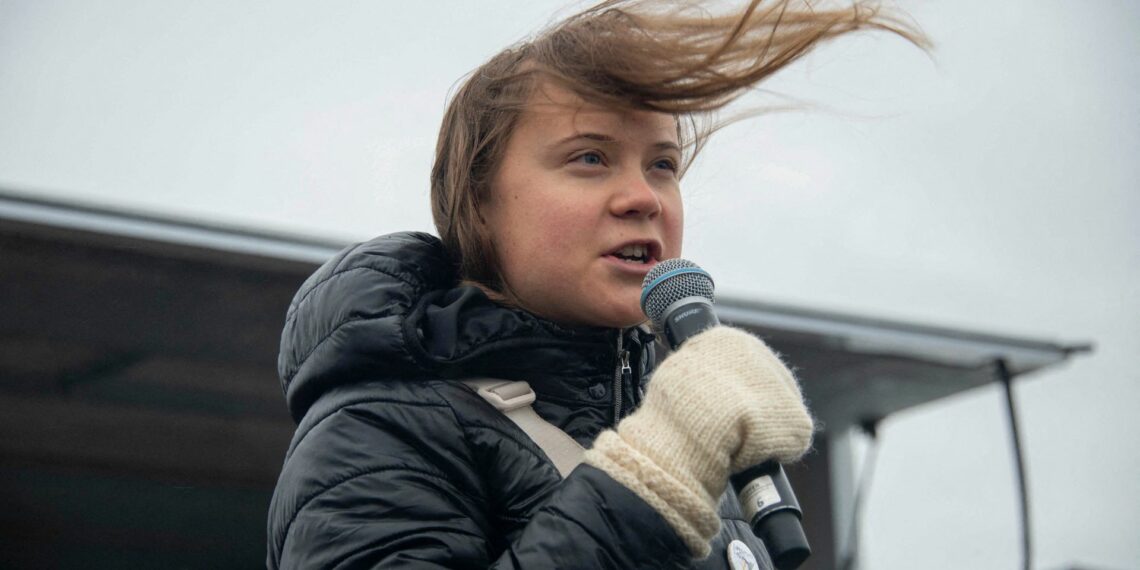 الناشطة السويدية المناخية الشهيرة غريتا تونبرغ:”هذه اليهودية تساند غزّة”