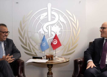 وزير الخارجية يلتقي مع مدير منظمة الصحة العالمية