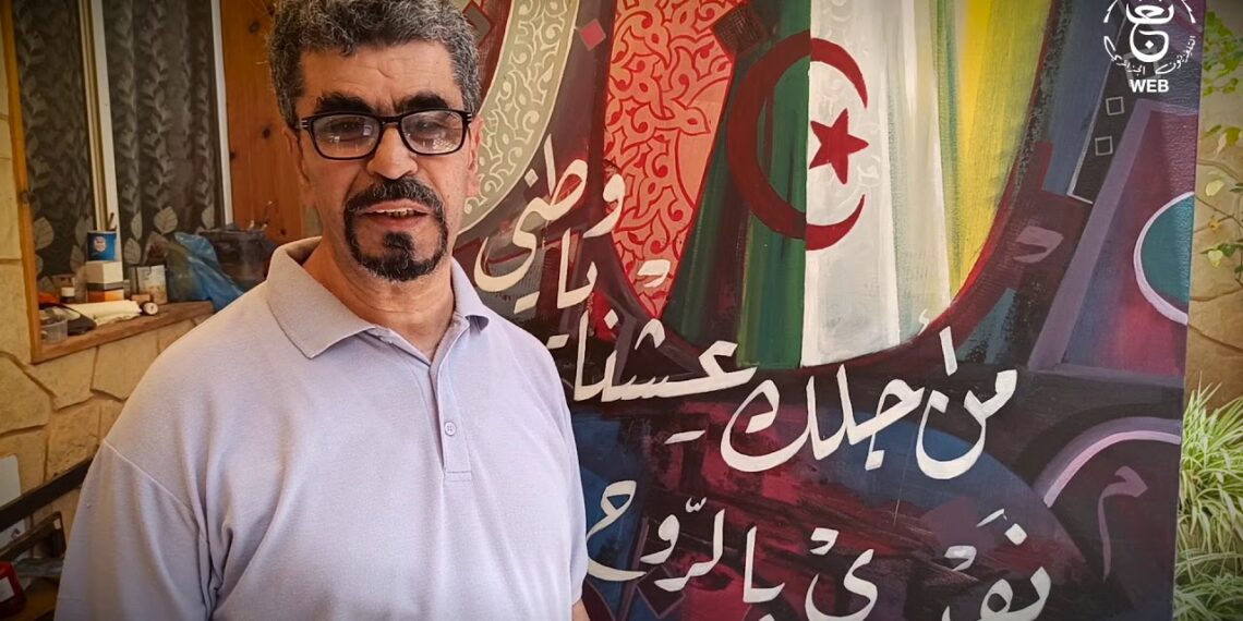 الجزائري نور الدين كور يفوز ب”إجازة” فن الخط العربي