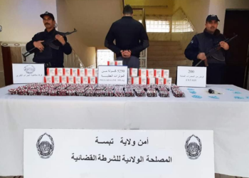 الحدود الجزائرية التونسية: حجز 2.5 كغ من الزطلة و 5 آلاف قرص مهلوس