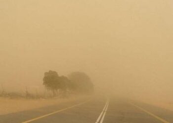 الصخيرة-قابس: دعوة للحذر بسبب رياح رملية تحجب الرؤية