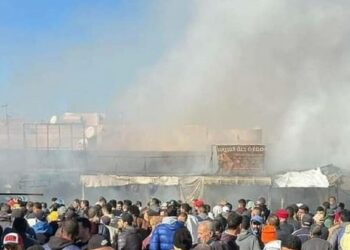 قابس: فتح تحقيق في حريق سوق الحناء