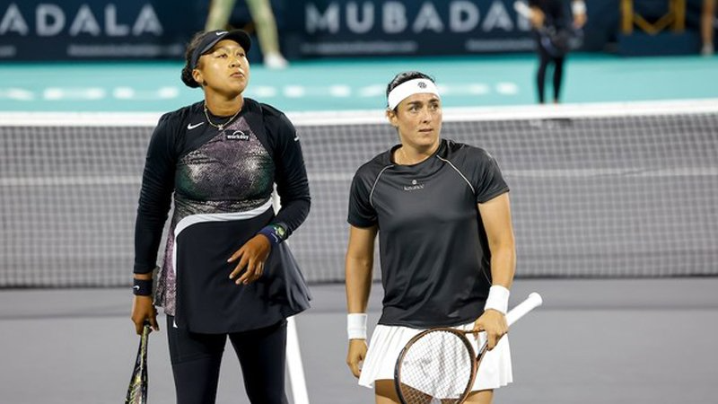 بطولة أبوظبي للتنس: خروج أنس جابر ونعومي أوساكا من ثمن نهائي الزوجي